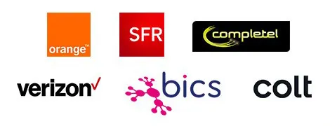 Des portes de terminaison multi-opérateurs